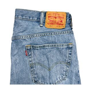 VTG Levi Strauss & Co 550 Light Wash Straight Leg Denim Jeans